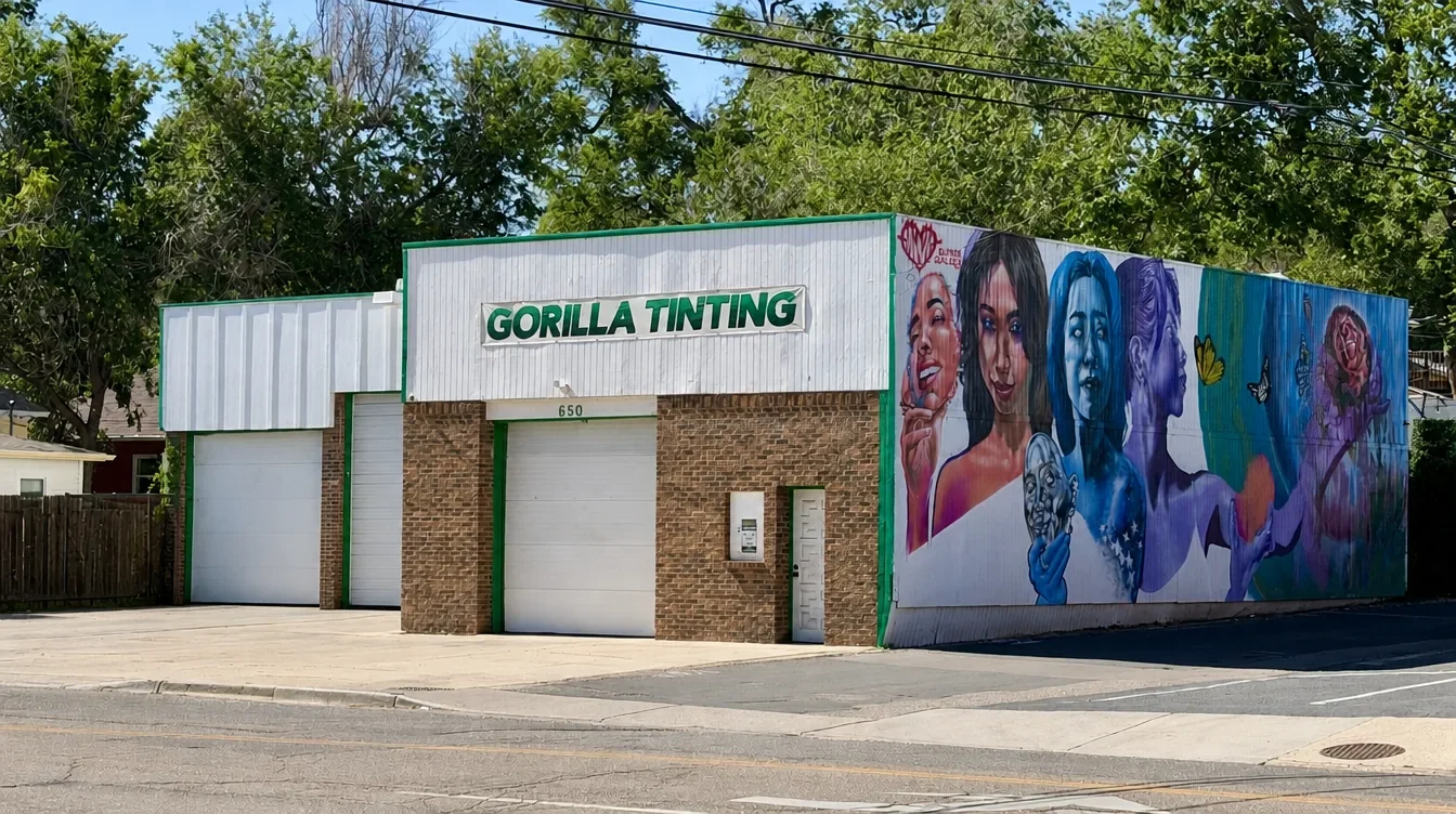 Gorilla Tinting Shop Outside